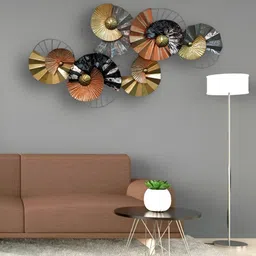 Garden Deco Black & Brown Metal Wall Hanging-image-38