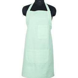 House This Classic Chef Green Cotton Apron With Pockets-image-68