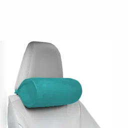 Pum Pum Blue Fibre Filled Ultra Soft Car Bolster Headrest Pillow-14