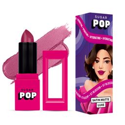 SUGAR POP Luxe Satin Matte Bullet Lipstick - 3g - Blossom 07-40