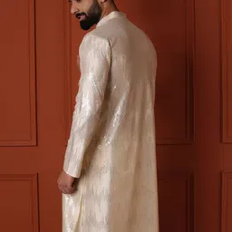 Lightpole Men Thread Work Handloom Kurta image 5