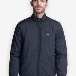 Wildcraft Men Black Water Resistant Quilted Outdoor Classic Bomber Jacket-picture-46