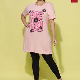 9shines Label Women Pack Of 3 Cotton Lounge T-Shirts-image-69