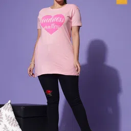 9shines Label Pack Of 2 Printed Cotton Lounge T-Shirts-image-83