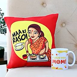 I Love You Mom Cushion And Mug Combo-image-58