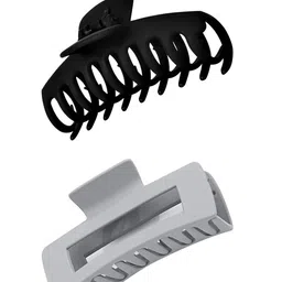 Xivir Set of 2 Rectangular & Jumbo Hair Claw Clips image 1