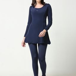 Black Panther Round Neck Long Sleeves Full Body Swim Set-image-33