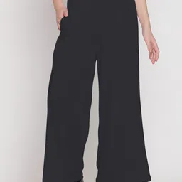 Wearjukebox Women High Rise Parallel Trousers-image-81