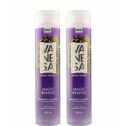 Vanesa Pack of 2 Magic Berries of Blueberry, Raspberry and Strawberry Body Wash 400 ml-38