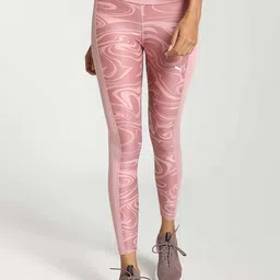 Puma Women Favourite Printed High Waist 7/8 Training Leggings Women-picture-18