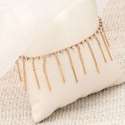 SOHI Women White & Gold-Plated Wraparound Bracelet-picture-47