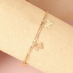 SOHI Gold-Plated Link Bracelet-54