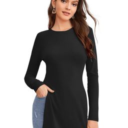 ODETTE Round Neck Longline Top-picture-30