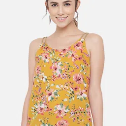 ALL WAYS YOU Floral Print Sleeveless Top-image-92