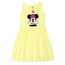 Wear Your Mind Girls Minnie Mouse Printed Pure Cotton Fit & Flare Dress-image-22