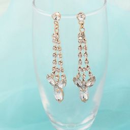 SOHI Women Gold-Toned Contemporary Drop Earrings-87