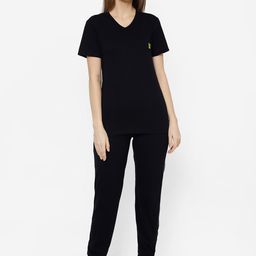 VIMAL JONNEY Women Black Night suit-image-86