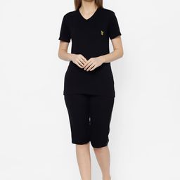 VIMAL JONNEY Women Black Night suit-image-85