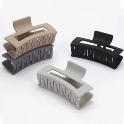 Xivir Set of 2 Rectangular & Jumbo Hair Claw Clips image 2