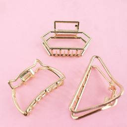 VAGHBHATT Set Of 3 Claw Clip image 4