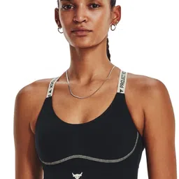 UNDER ARMOUR Project Rock Infty Mid Bra Lightly Padded Sports Bra-picture-51