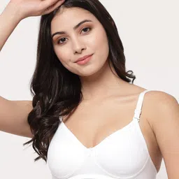 College Girl Lightly Padded Cotton Seamless T Shirt Bra-image-64
