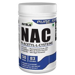 NutriJa N-Acetyl L-Cysteine (NAC) 600mg,  50 g -2