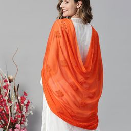 Dupatta Bazaar Embroidered Chiffon Dupatta image 2
