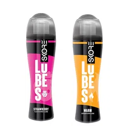 SKORE Set Of 2 Strawberry + Warm Lubes-22
