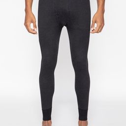SPORTO Men Black Self-Striped Ultima Ultra-Thin Feather-Soft Thermal Bottom-image-30