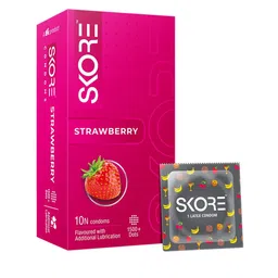 SKORE Set Of 4 Not Out Climax Delay With 1500 and Raised Dots Condoms - 10 Pieces Each image 2