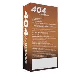 Bold Care Set of Ultra Thin Strawberry & Chocolate 404 Condoms - 10 pcs each image 2