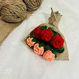 Rosy Crochet Blooms-34
