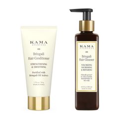 KAMA AYURVEDA Bringadi Hair Care Combo - Cleanser 200ml & Conditioner 50g-15