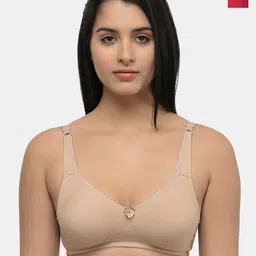 Inner Sense Pack of 3 Solid Organic Cotton Antimicrobial Non Padded Bra-picture-38