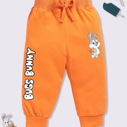 YK X Minute Mirth Infant Boys Bugs Bunny Printed Pure Cotton Joggers-image-55