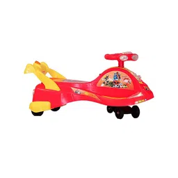 Sasimo Unisex Kids Red & Yellow Ride-On-43