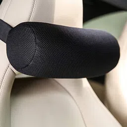 The White Willow Black Head Car Neck Headrest Pillow-image-48