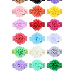 LYTIX Girls Set of 2 Floral Hairband-23