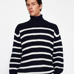 Trendyol Striped Acrylic Pullover-image-50