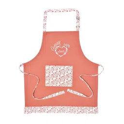 BLANC9  Rust & White Printed Pure Cotton Aprons image 3