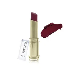 BeautyRelay London Marker Shine Glamm Lipstick 3.5g- Truly Maroon-38