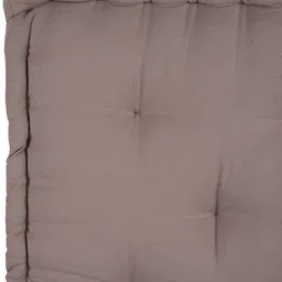 BLANC9 Set of 2 Taupe-Coloured Square Floor Cushion image 4