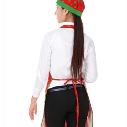 SWITCHON Red & Green Polka Printed Apron image 2