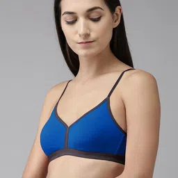 PIBU Pack Of 2 Full Coverage Non Padded Bra With 360 Degree Support image 4