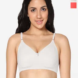 In Care Pack Of 2 Full Coverage Non-Wired All Day Comfort Cotton Bra-picture-15