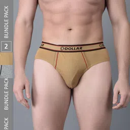 Dollar Bigboss Men Pack of 2 Anti-Microbial Super Combed Cotton Brief 873_SB_NO-picture-12