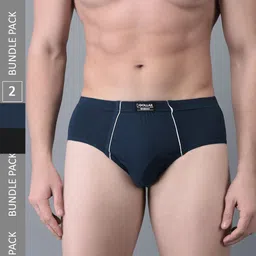 Dollar Bigboss Men Pack of 2 Solid Anti-Microbial Super Combed Cotton Briefs MBBR-03-picture-11