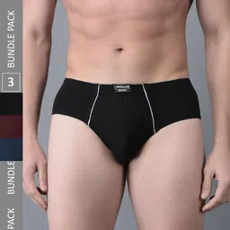 Dollar Bigboss Men Pack Of 3 Anti-Odour Cotton Assorted Basic Briefs MBBR-03-MDSUE-PO3-CO1-picture-6