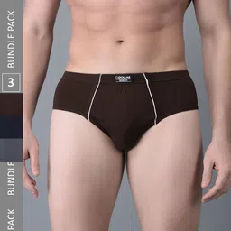 Dollar Bigboss Men Pack of 3 Solid Anti-Microbial Super Combed Cotton Briefs MBBR-03-picture-13